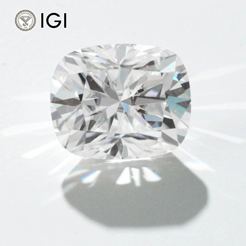 Poduszka wycięta w laboratorium IGI Grown Diamond